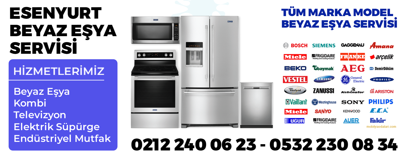 Esenyurt Beyaz Eşya Servisi | ☎️ 0212 240 06 23